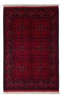 Afghan Rug - Royal - 150 x 98 cm - red