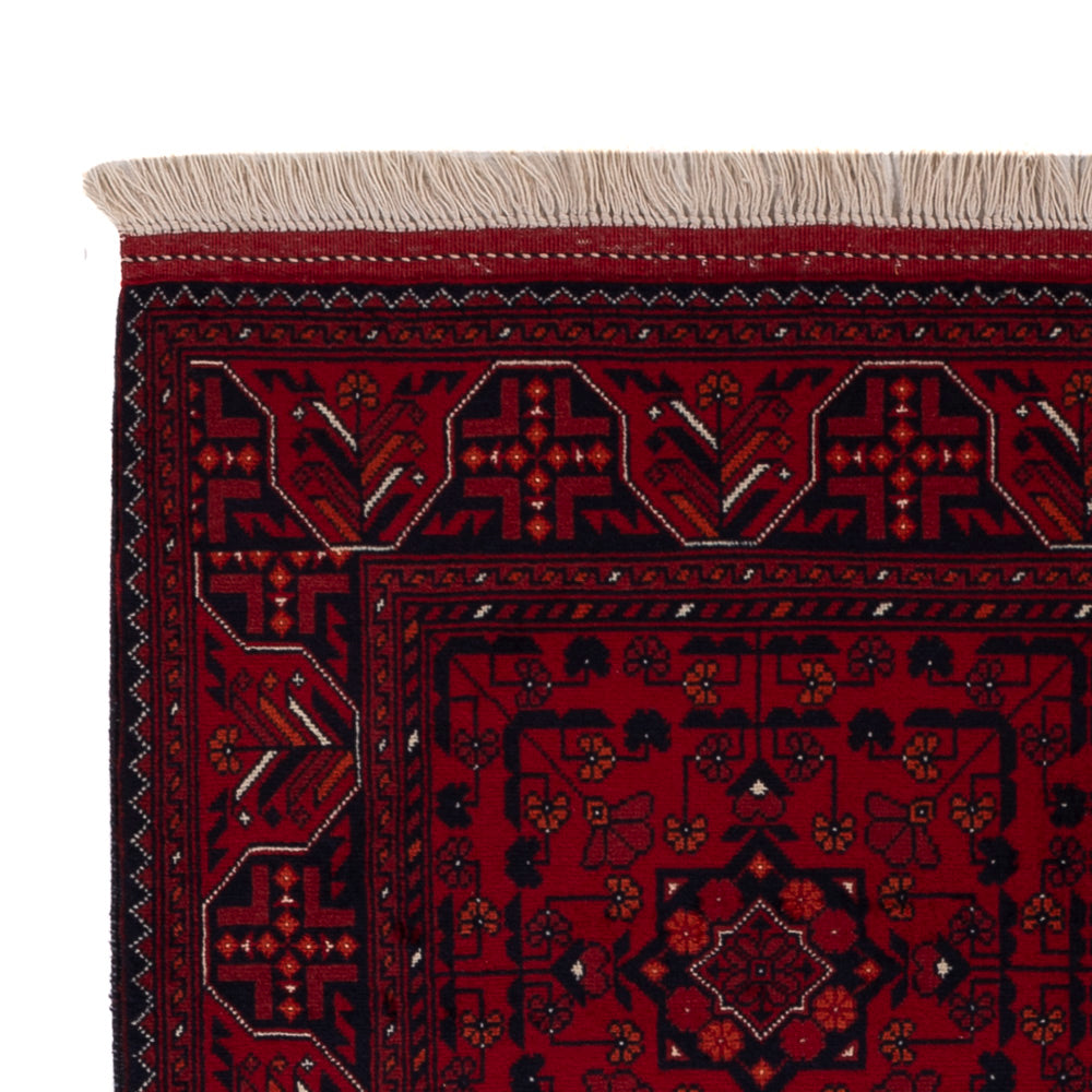 Afghan Rug - Royal - 150 x 98 cm - red