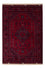 Afghan Rug - Royal - 148 x 104 cm - red