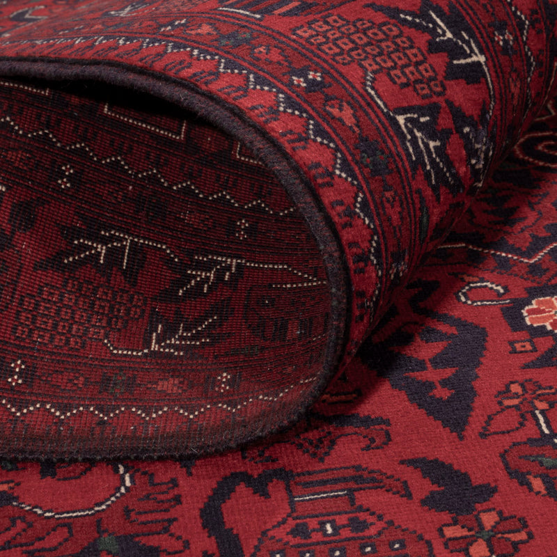 Afghan Rug - Royal - 148 x 104 cm - red