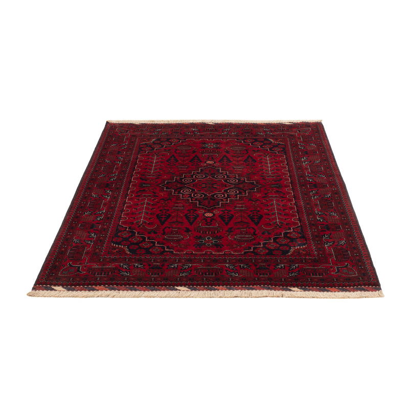 Afghan Rug - Royal - 148 x 104 cm - red