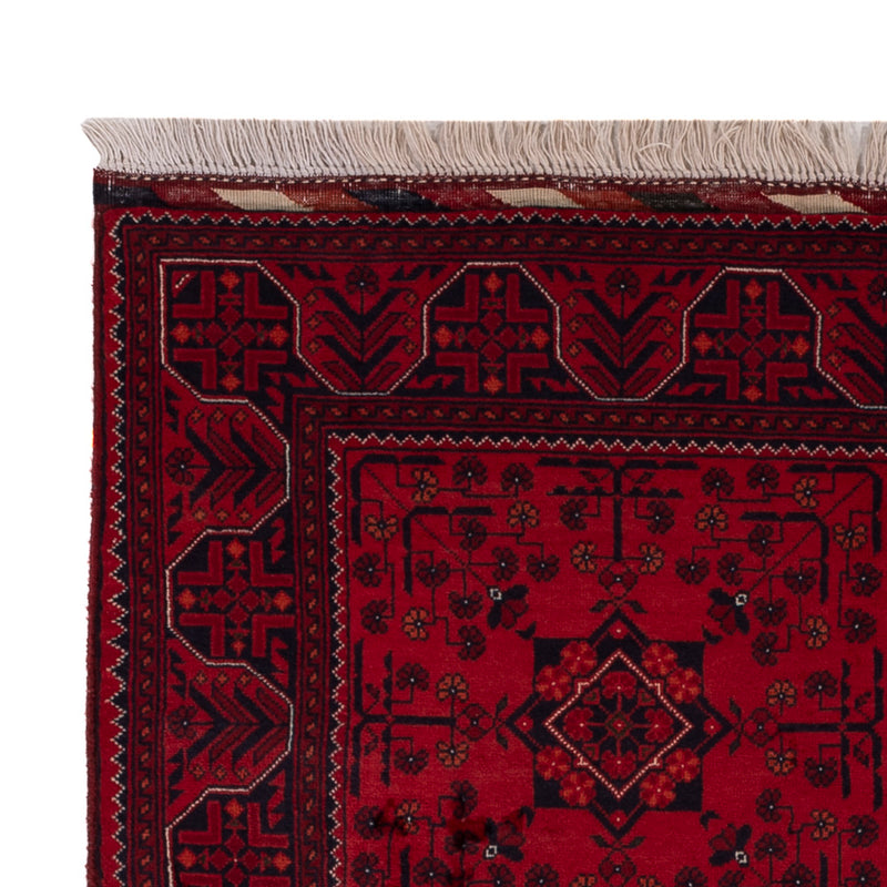 Afghan Rug - Royal - 148 x 100 cm - red