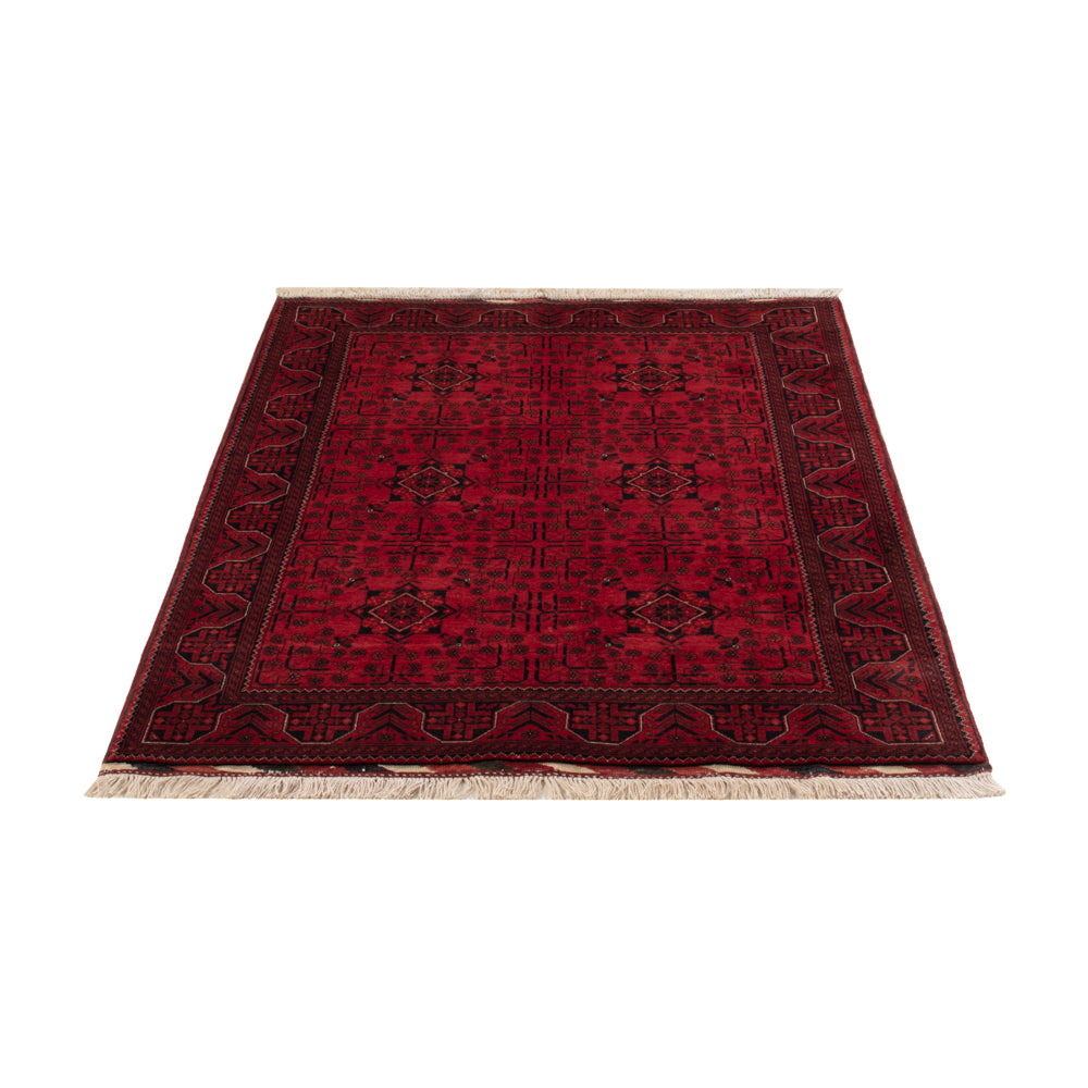 Afghan Rug - Royal - 148 x 100 cm - red