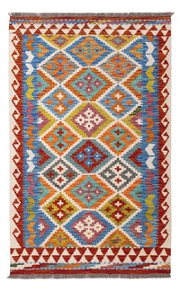 Kelim Rug - Splash - 150 x 95 cm - colorful