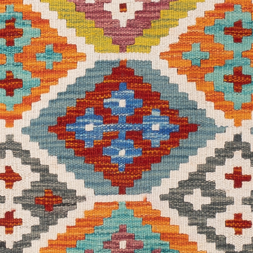 Kelim Rug - Splash - 150 x 95 cm - colorful