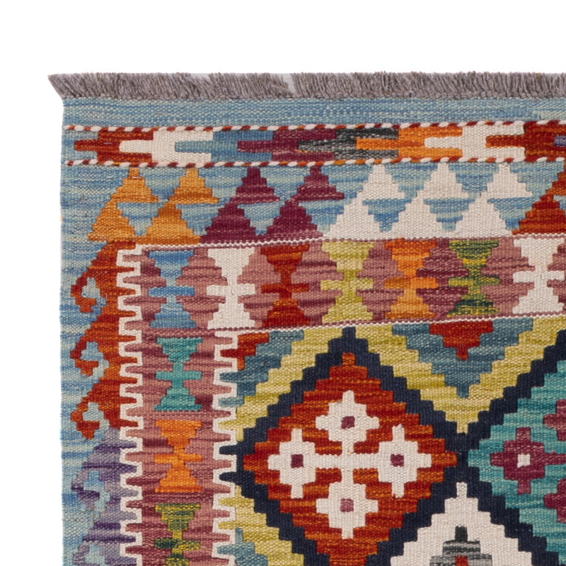 Kelim Rug - Splash - 155 x 105 cm - colorful