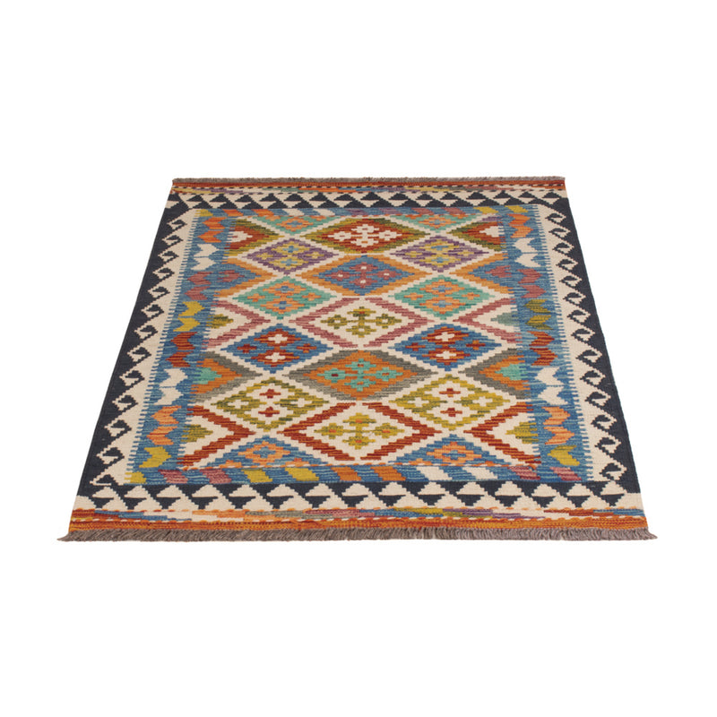 Kelim Rug - Splash - 146 x 95 cm - colorful