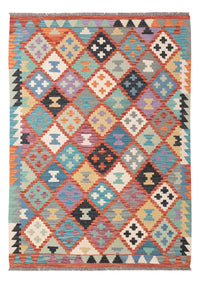 Kelim Rug - Splash - 150 x 104 cm - colorful