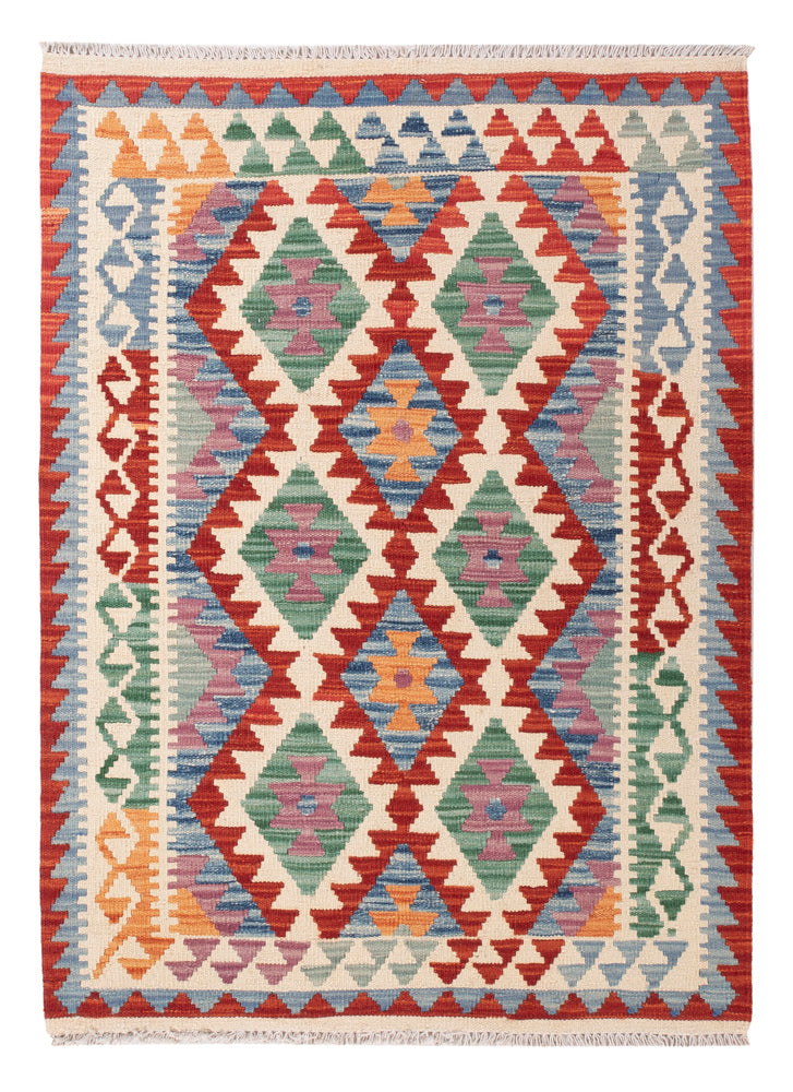 Kelim Rug - Splash - 133 x 96 cm - colorful
