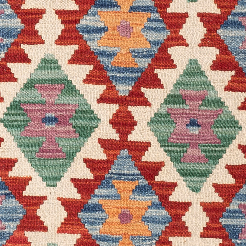 Kelim Rug - Splash - 133 x 96 cm - colorful