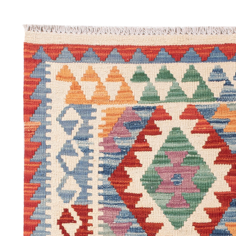 Kelim Rug - Splash - 133 x 96 cm - colorful