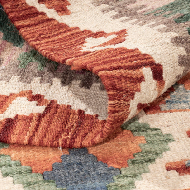 Kelim Rug - Splash - 154 x 108 cm - colorful