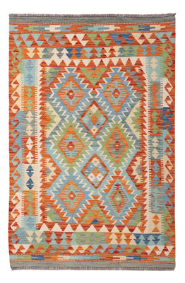 Kelim Rug - Splash - 155 x 103 cm - colorful