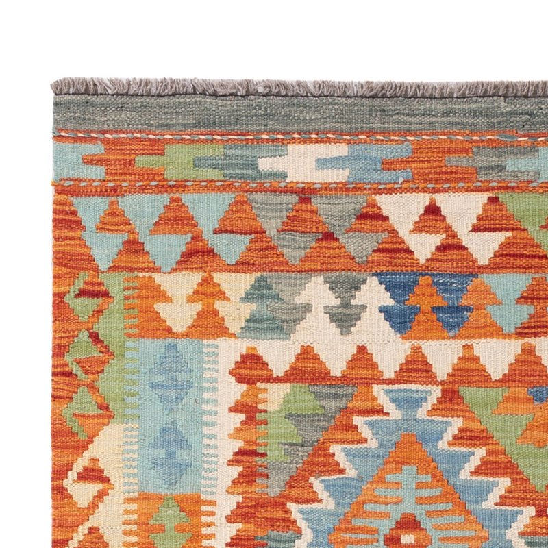 Kelim Rug - Splash - 155 x 103 cm - colorful