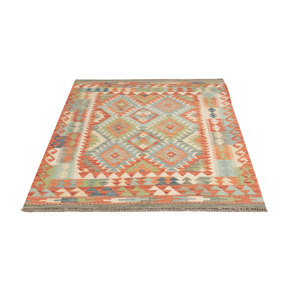 Kelim Rug - Splash - 155 x 103 cm - colorful