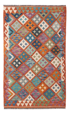 Kelim Rug - Splash - 160 x 98 cm - colorful