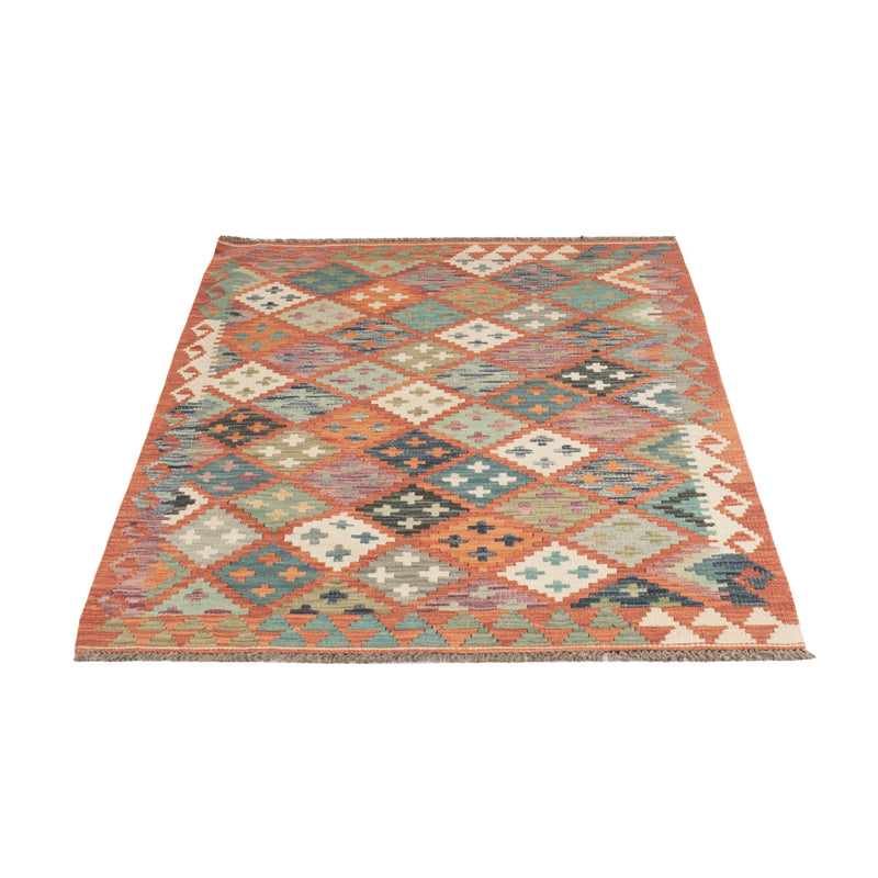 Kelim Rug - Splash - 160 x 98 cm - colorful