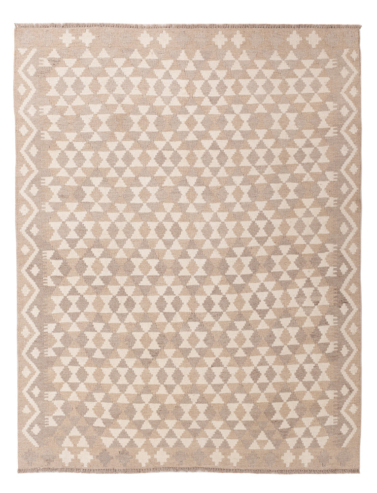 Kelim Rug - Splash - 191 x 152 cm - natural