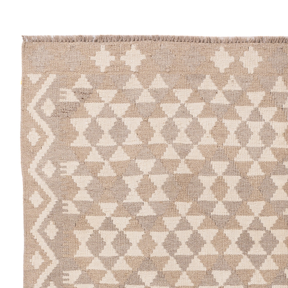 Kelim Rug - Splash - 191 x 152 cm - natural