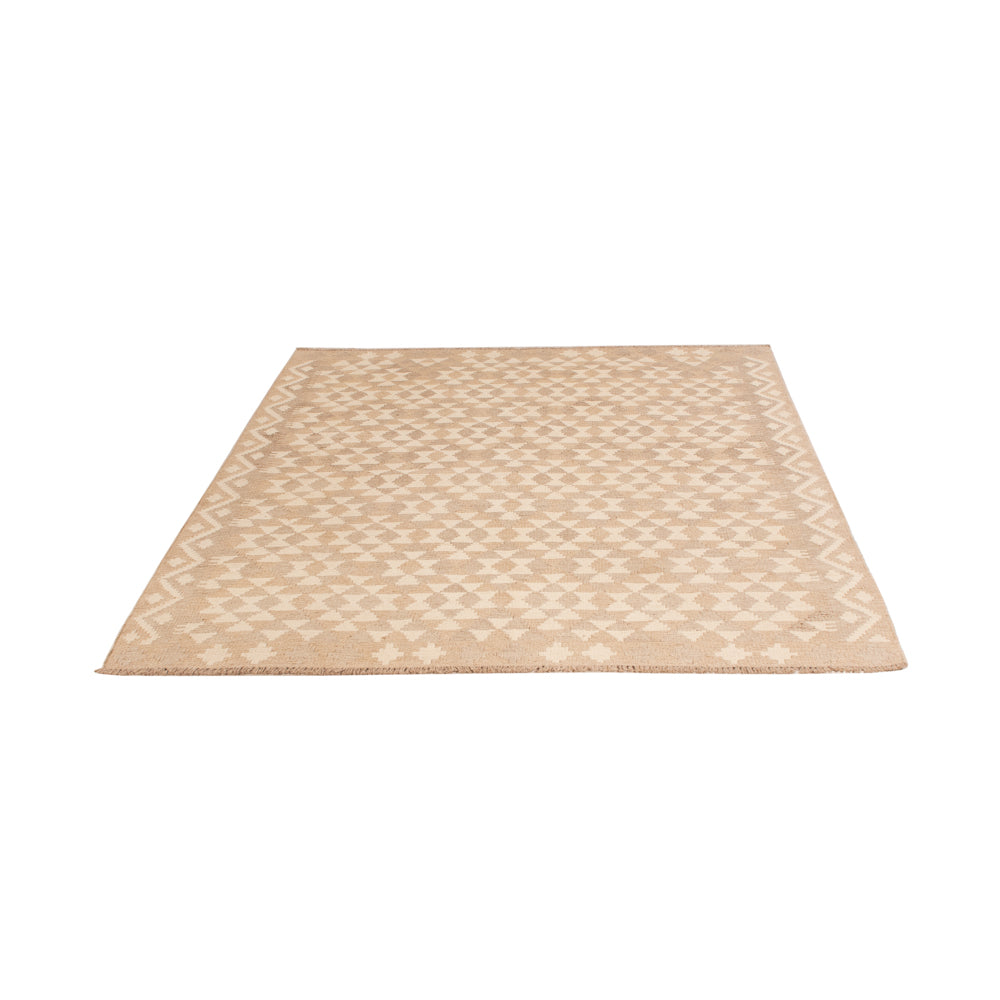 Kelim Rug - Splash - 191 x 152 cm - natural
