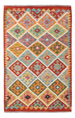 Kelim Rug - Splash - 154 x 100 cm - colorful