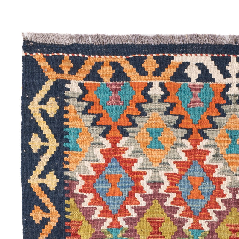 Kelim Rug - Splash - 149 x 98 cm - colorful