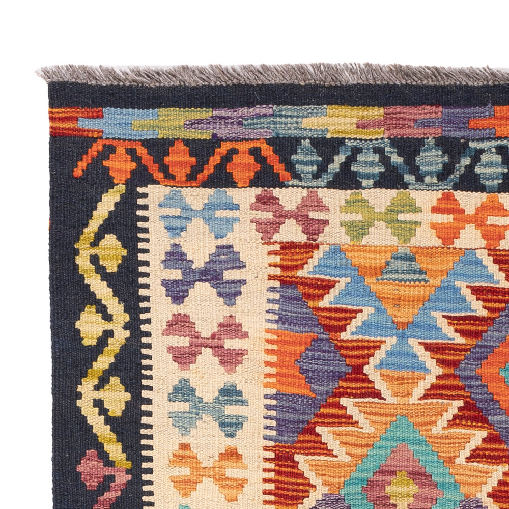 Kelim Rug - Splash - 150 x 99 cm - colorful