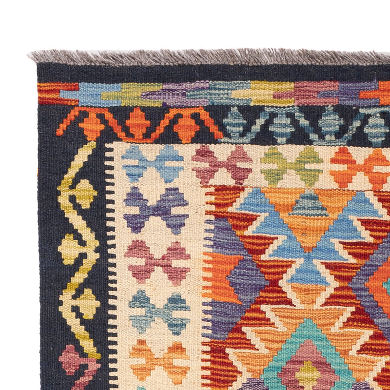 Kelim Rug - Splash - 150 x 99 cm - colorful