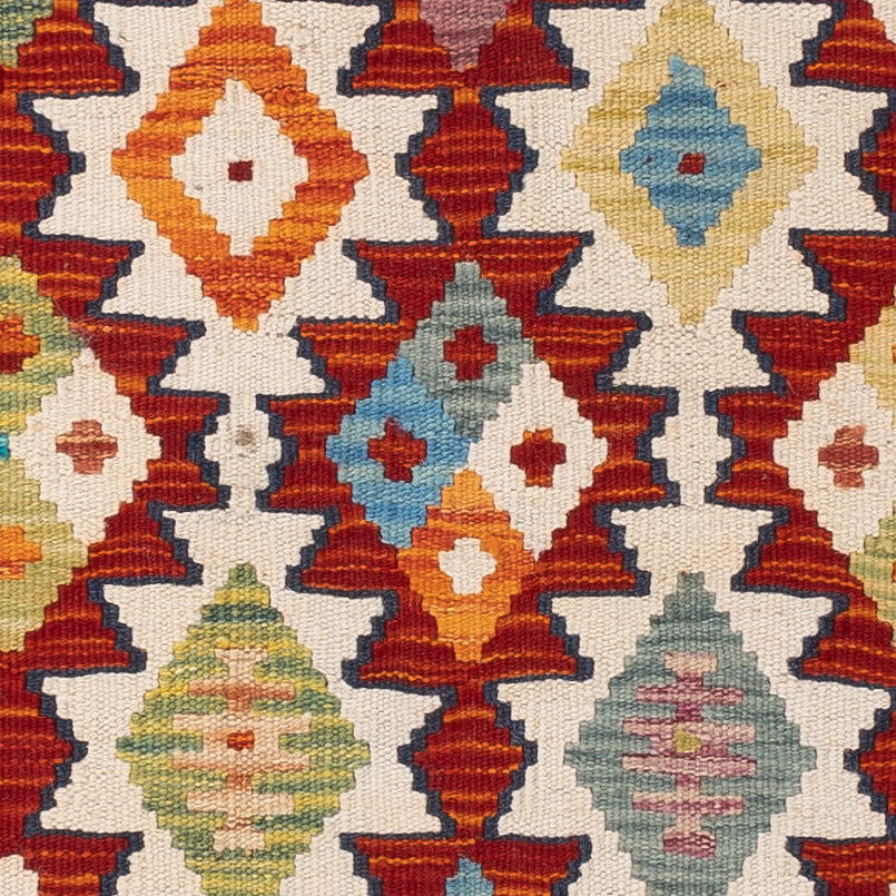 Kelim Rug - Splash - 150 x 106 cm - colorful