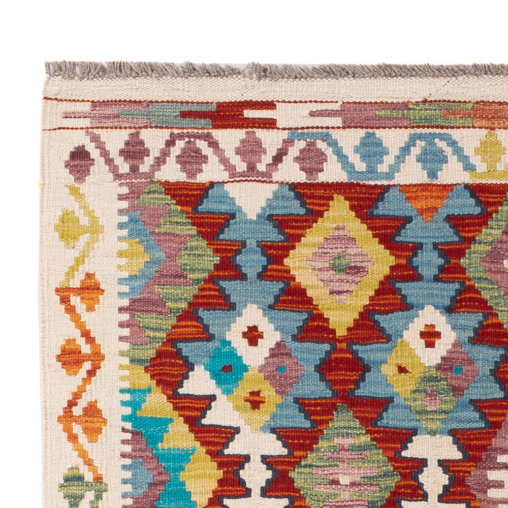 Kelim Rug - Splash - 150 x 106 cm - colorful