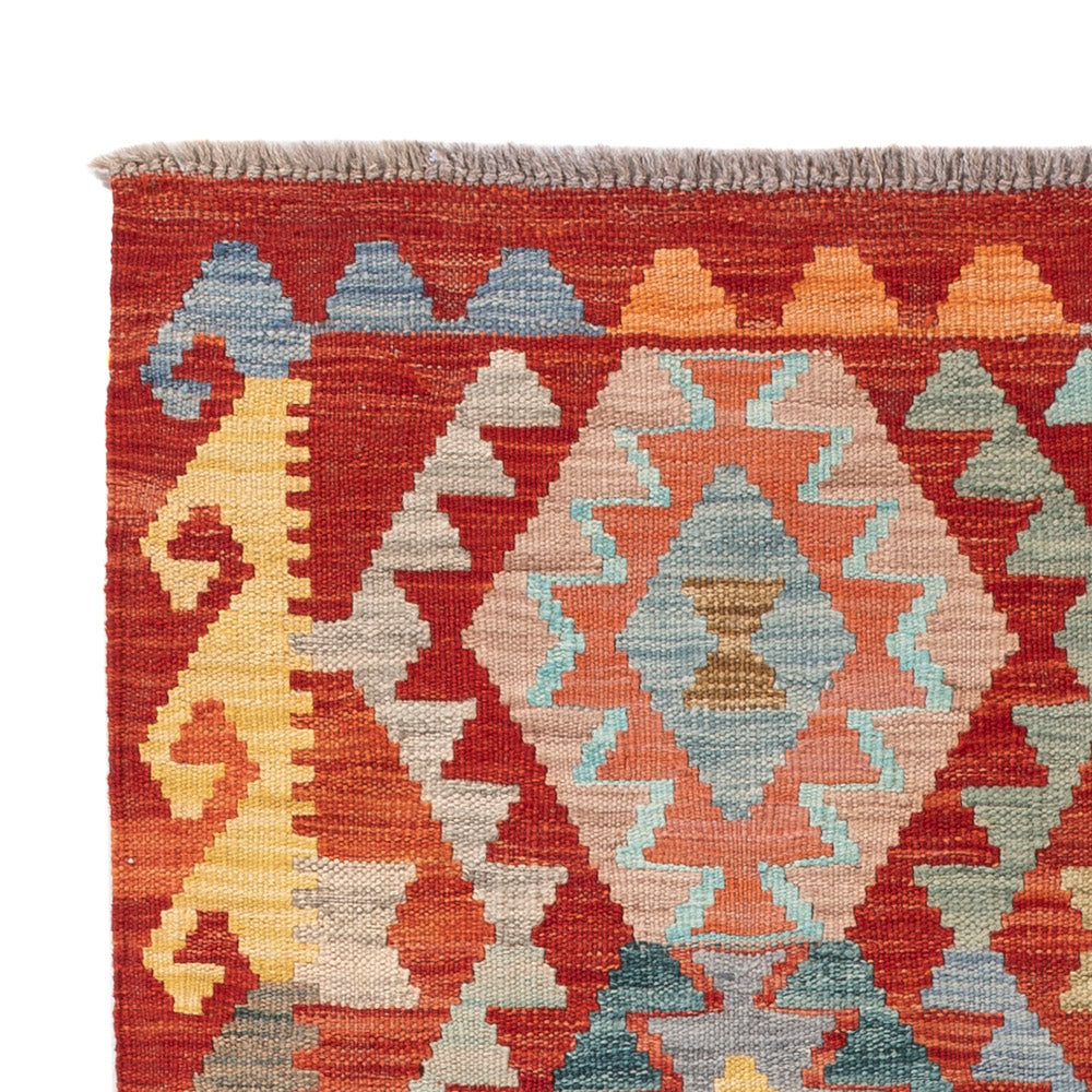 Kelim Rug - Splash - 148 x 106 cm - colorful