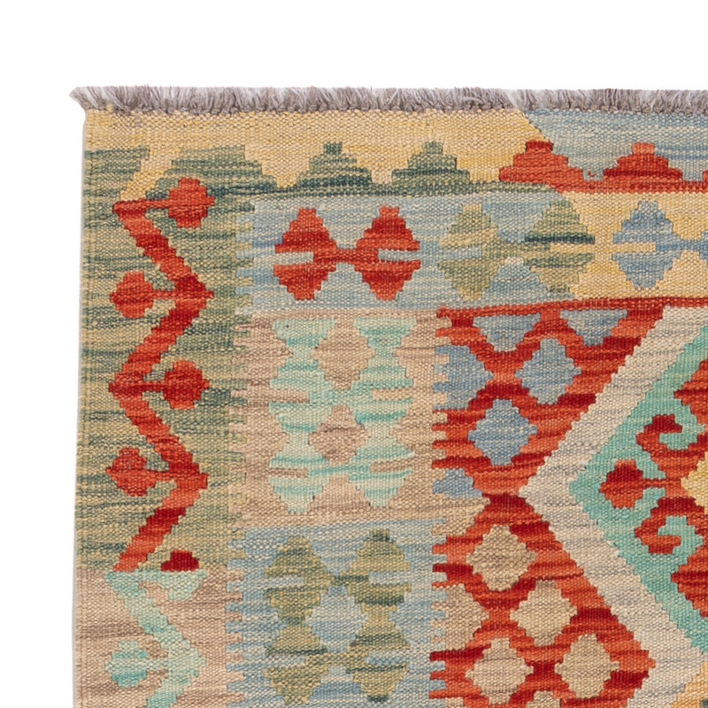 Kelim Rug - Splash - 151 x 107 cm - colorful