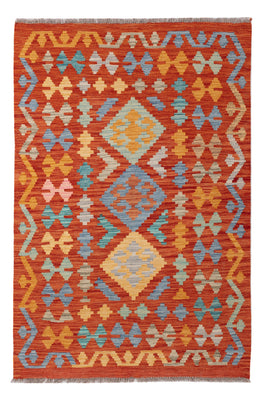 Kelim Rug - Splash - 150 x 100 cm - colorful
