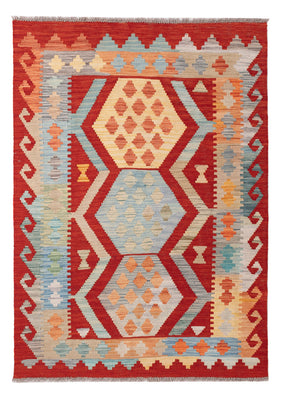 Kelim Rug - Splash - 144 x 100 cm - colorful