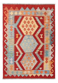 Kelim Rug - Splash - 144 x 100 cm - colorful