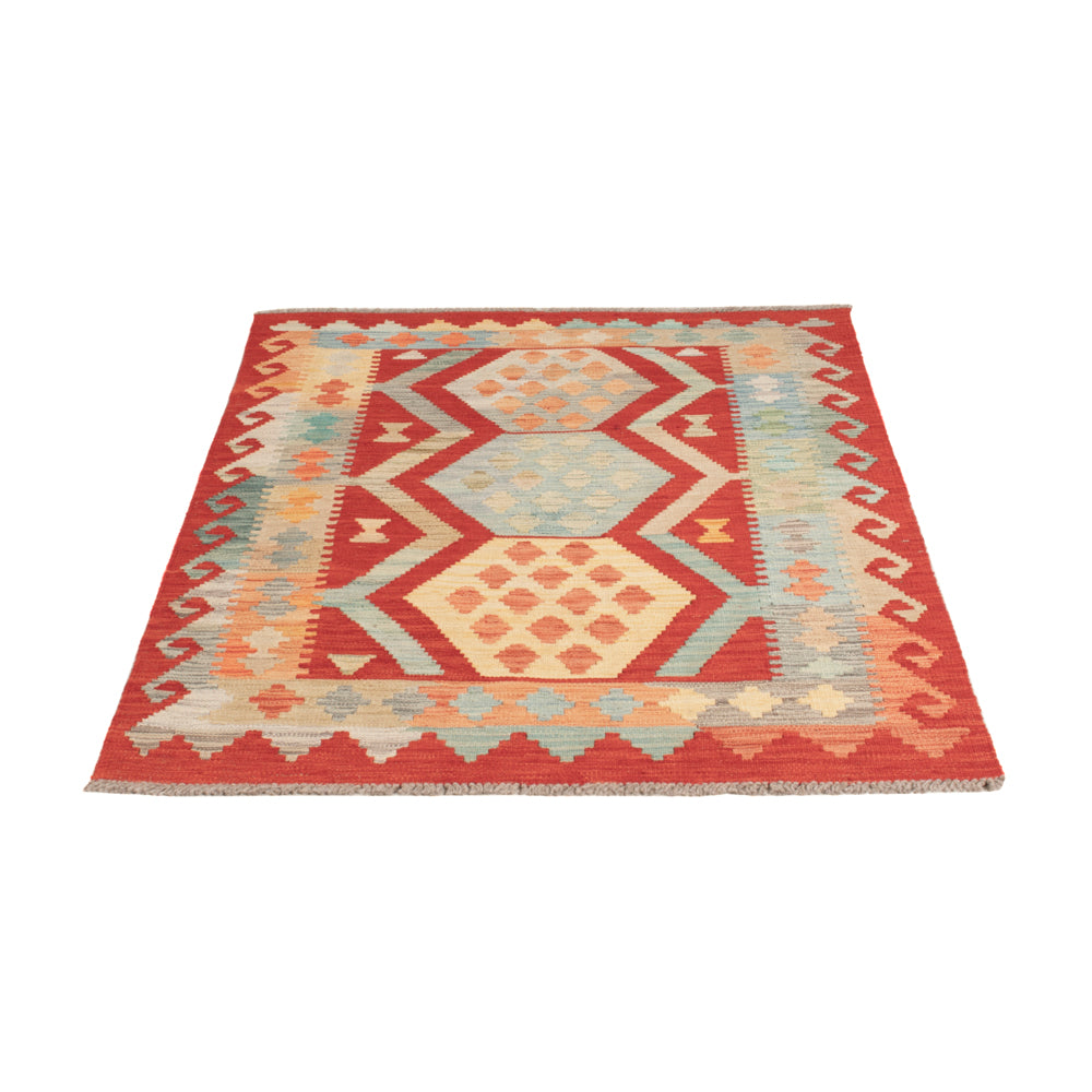Kelim Rug - Splash - 144 x 100 cm - colorful