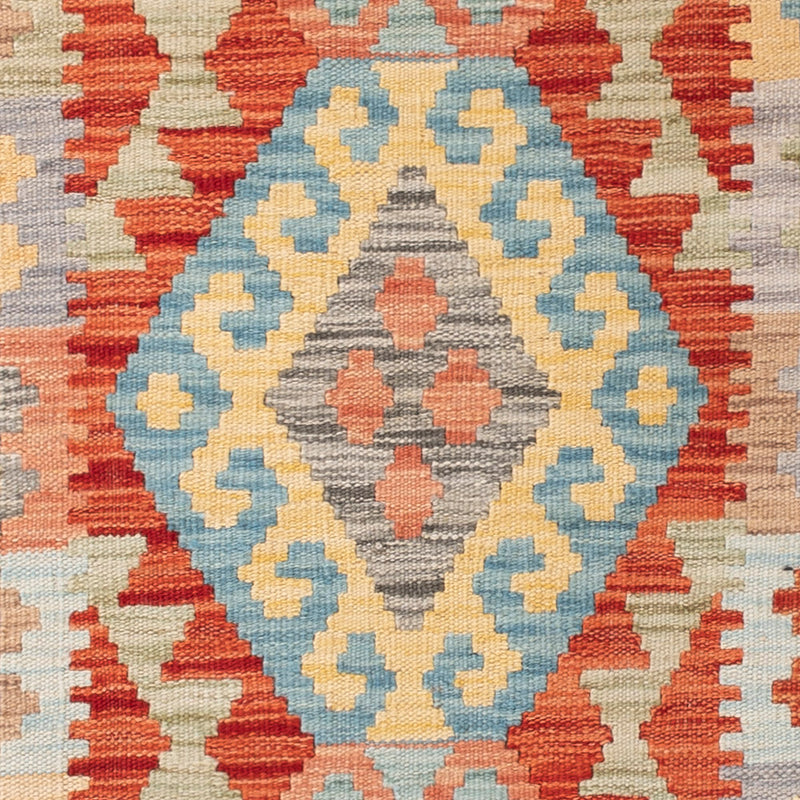 Kelim Rug - Splash - 155 x 77 cm - colorful