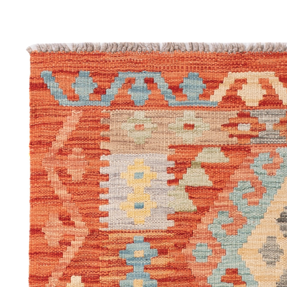 Kelim Rug - Splash - 155 x 77 cm - colorful