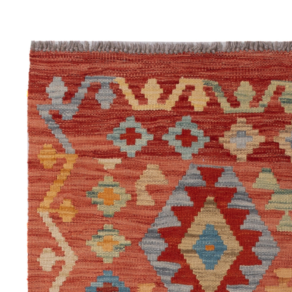 Kelim Rug - Splash - 153 x 97 cm - colorful