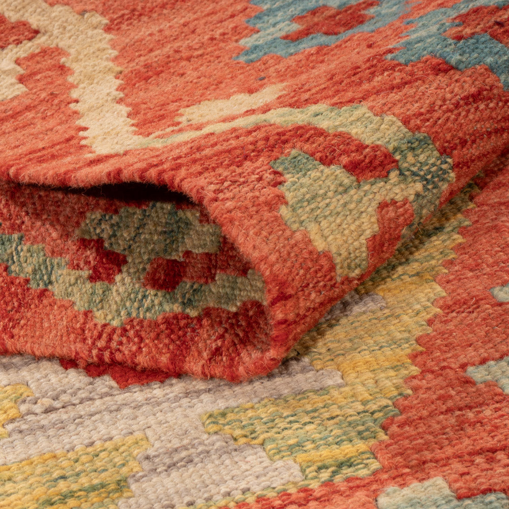 Kelim Rug - Splash - 153 x 97 cm - colorful