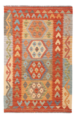 Kelim Rug - Splash - 156 x 97 cm - colorful