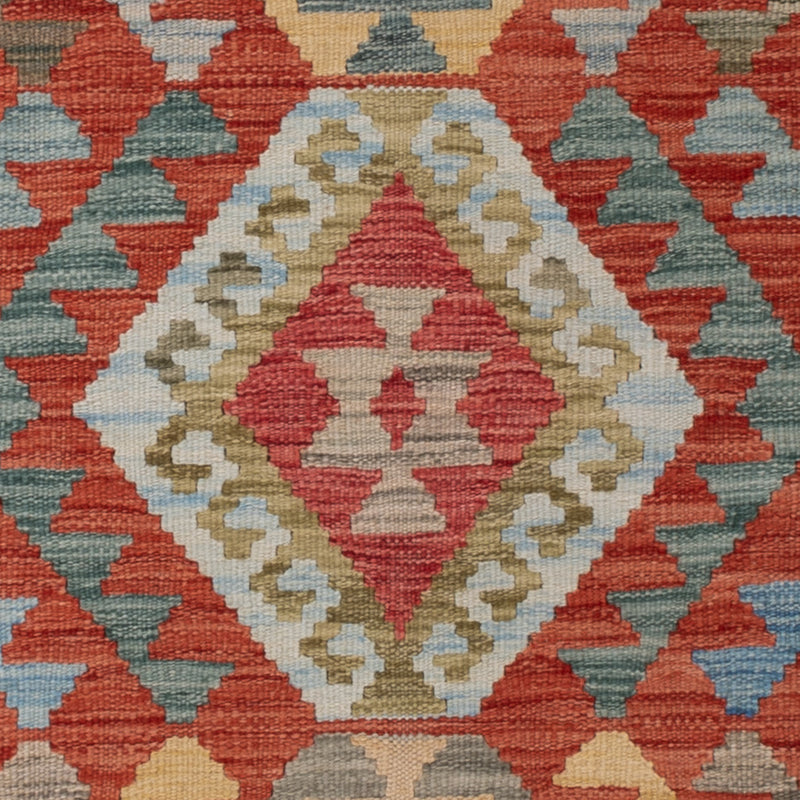 Kelim Rug - Splash - 150 x 107 cm - colorful