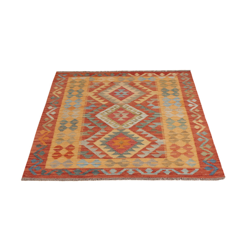 Kelim Rug - Splash - 150 x 107 cm - colorful