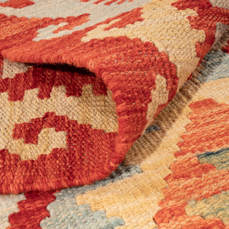 Kelim Rug - Splash - 150 x 98 cm - colorful