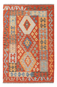 Kelim Rug - Splash - 156 x 103 cm - colorful