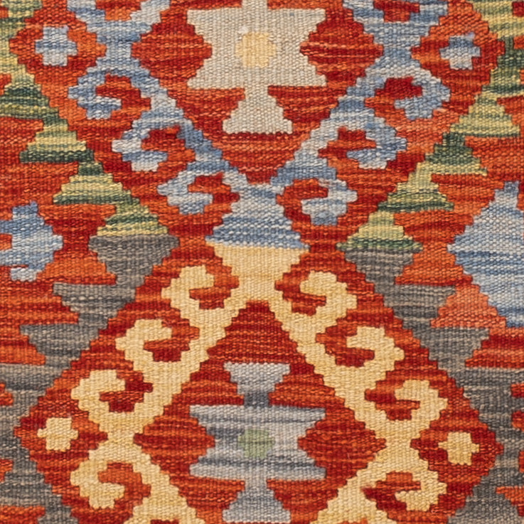 Kelim Rug - Splash - 147 x 78 cm - colorful