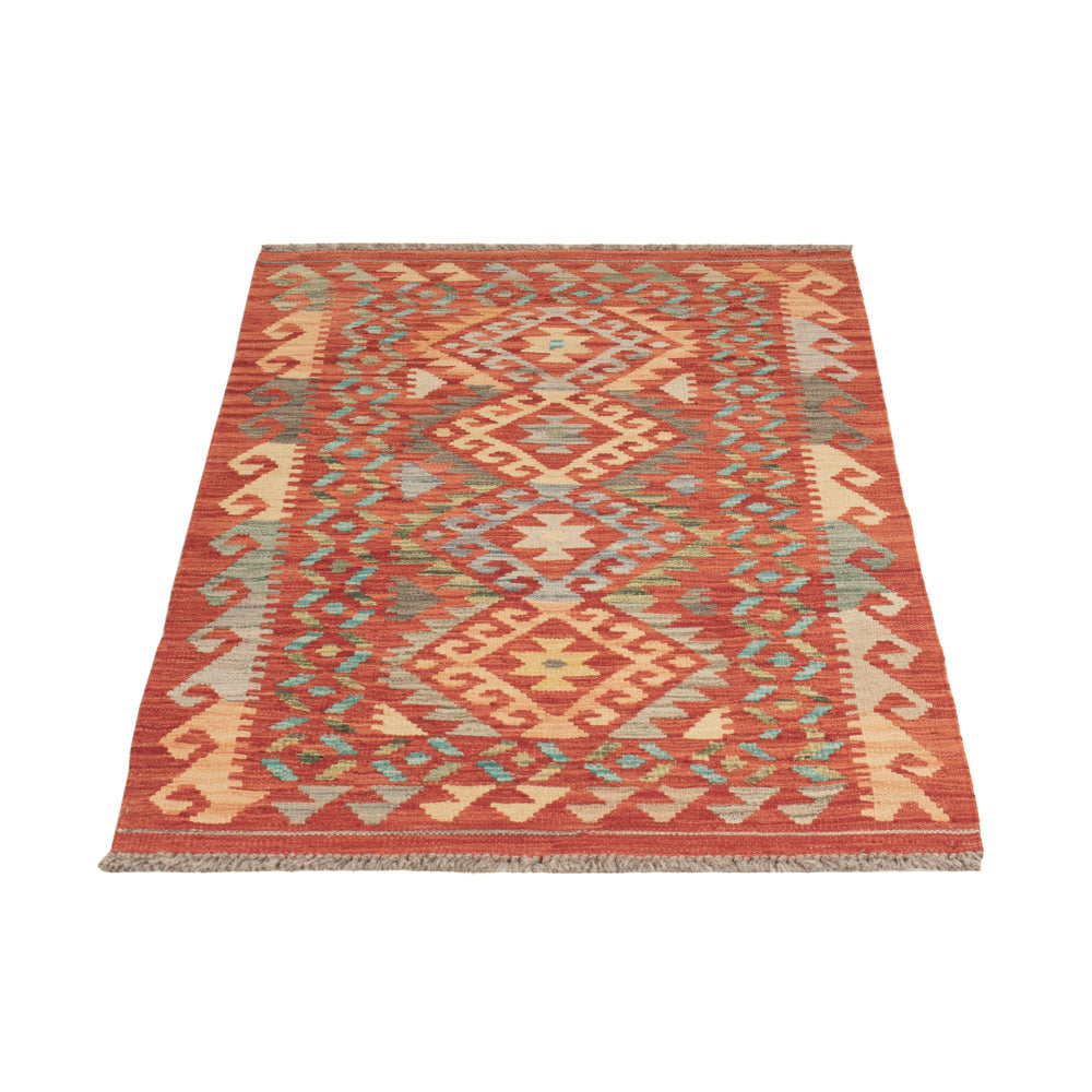 Kelim Rug - Splash - 147 x 78 cm - colorful
