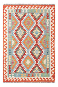 Kelim Rug - Splash - 147 x 103 cm - colorful