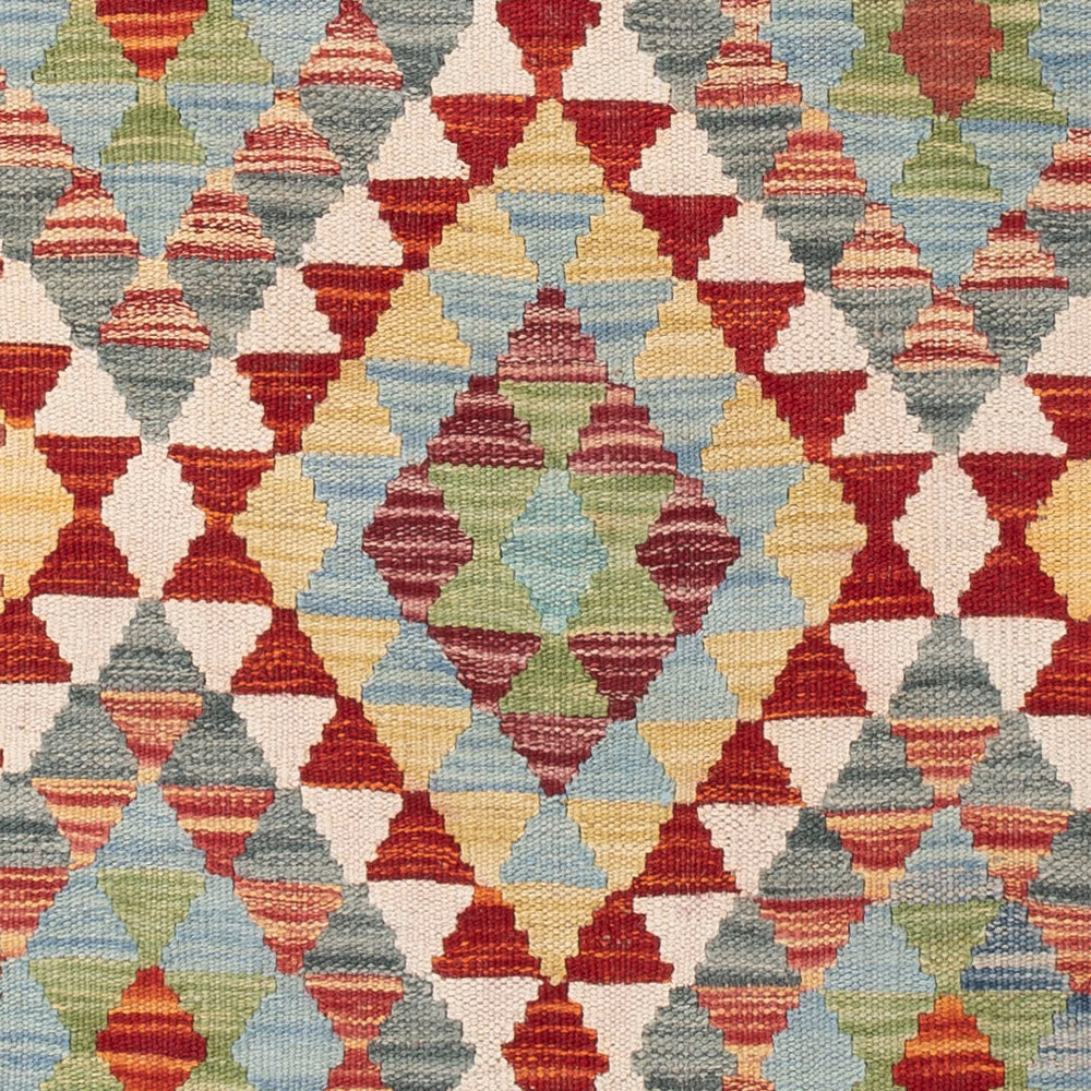 Kelim Rug - Splash - 164 x 99 cm - colorful