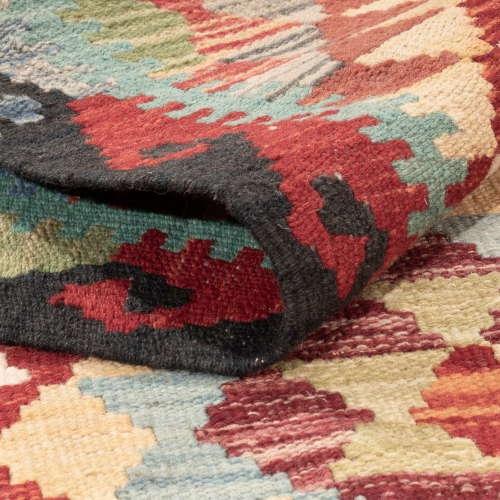 Kelim Rug - Splash - 164 x 99 cm - colorful